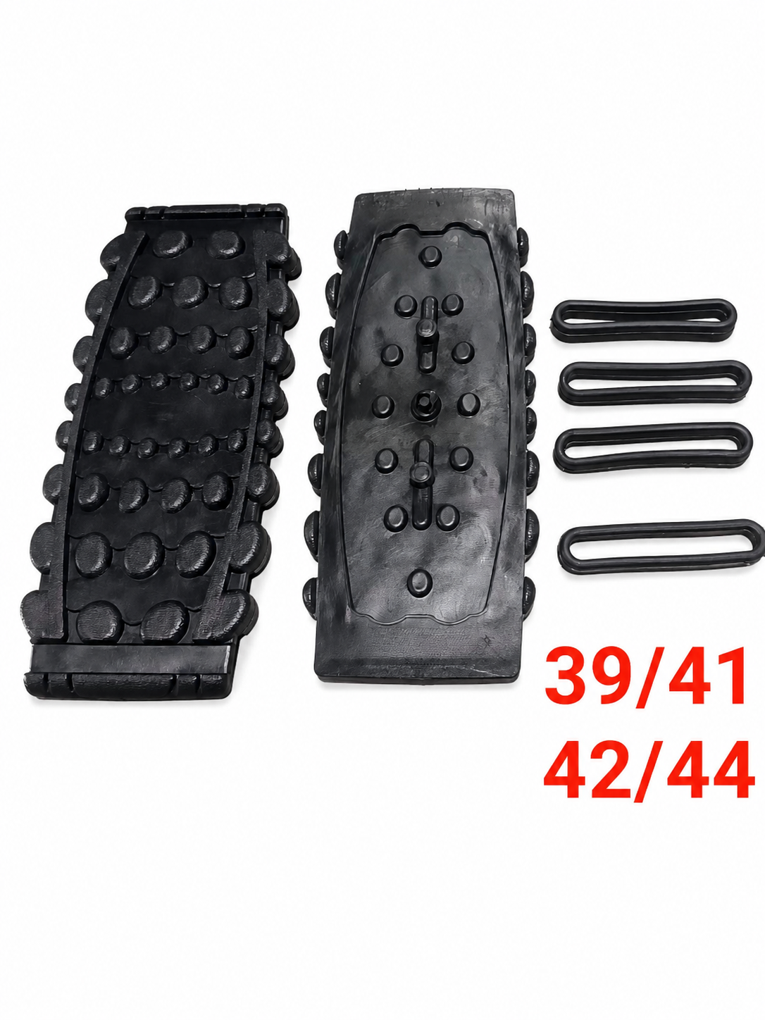 Plastic Mat model-3 black replacement pads for jump shoes