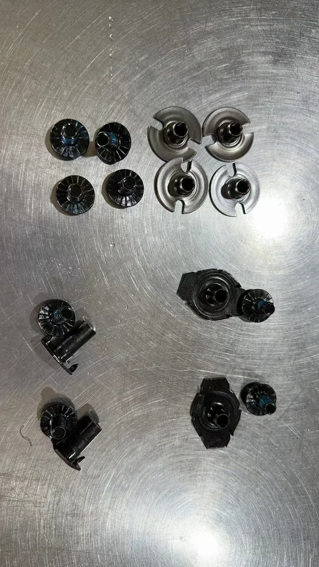 Assorted screw and nut replacement parts