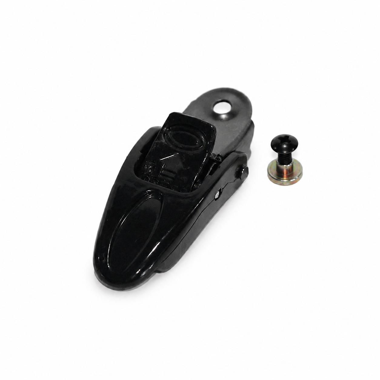 Black Shoe Buckle with screw