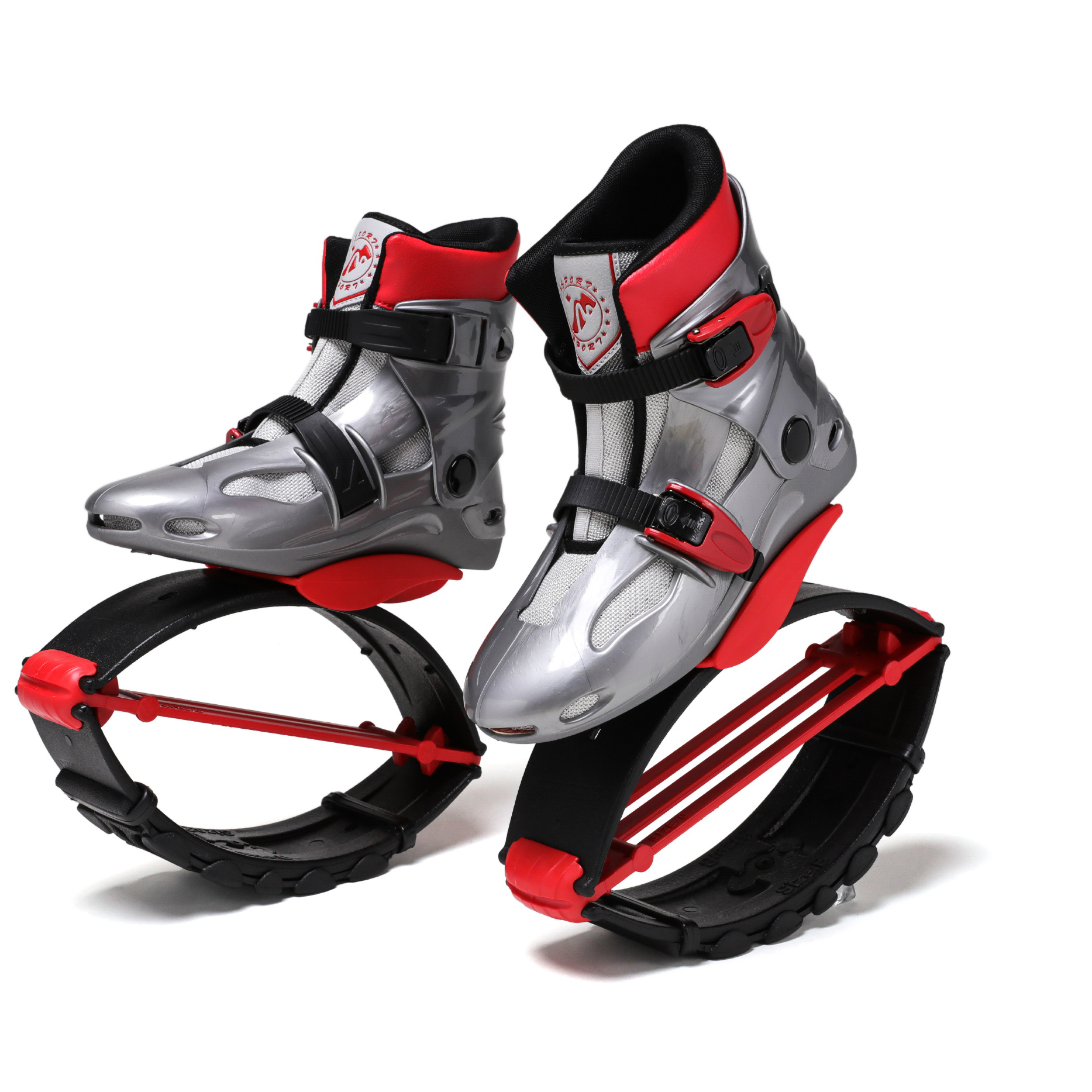 TL-01 gray red jump shoes top angle detail